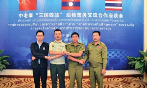 中老泰三国陆地口岸多边警务合作护驾昆曼大通道