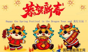 Happy the Spring Festival in the Dragon Year and 龙行大运 !